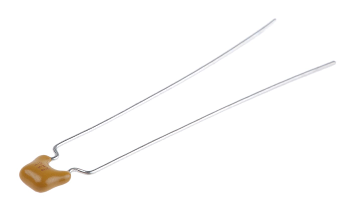KYOCERA AVX 100nF Multilayer Ceramic Capacitor MLCC, 50V dc V, -20 → +80% , Through Hole