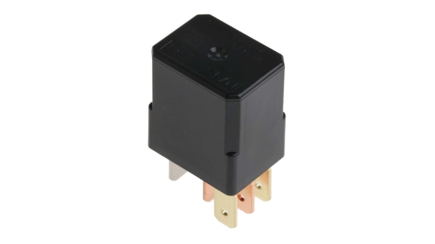 Panasonic Plug In Automotive Relay, 12V dc Coil Voltage, 35A Switching Current, SPDT