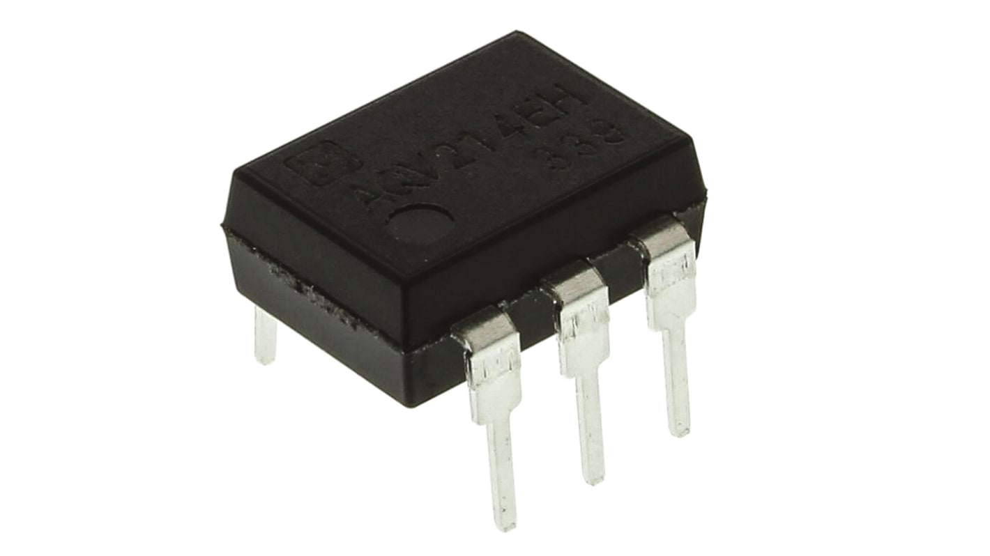 Relè a stato solido AQV214EH, Montaggio su circuito stampato, 0,15 A, 400 V, SPST