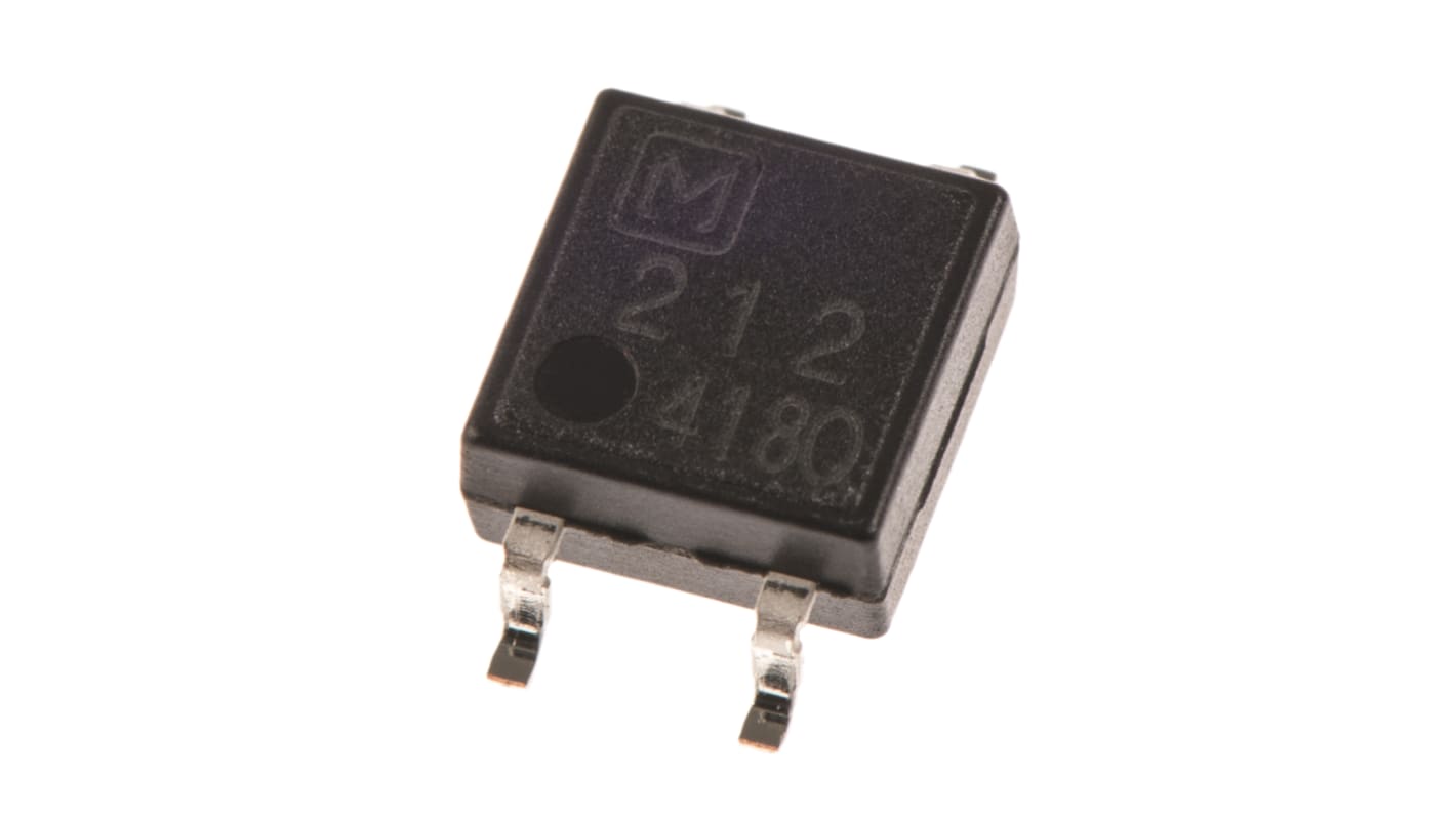 Panasonic Solid State Relay, 500 mA Load, PCB Mount, 60 V Load, 1.5 V Control