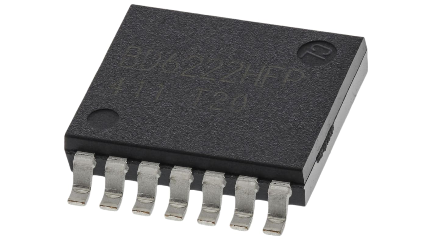 BD6222HFP-TR, Motor Driver, 2A, 7 ben, HRP Børstet dc Hel bro