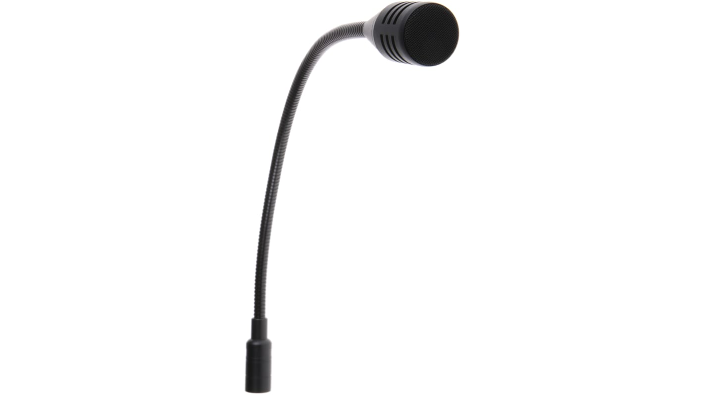 RS PRO Wired Gooseneck Microphone, 100 Hz → 16 kHz