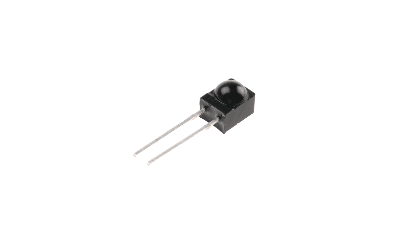 Fotodiodo Vishay 2 pin, 0.6A/W, 950nm, rilevamento Infrarossi, Side Looker