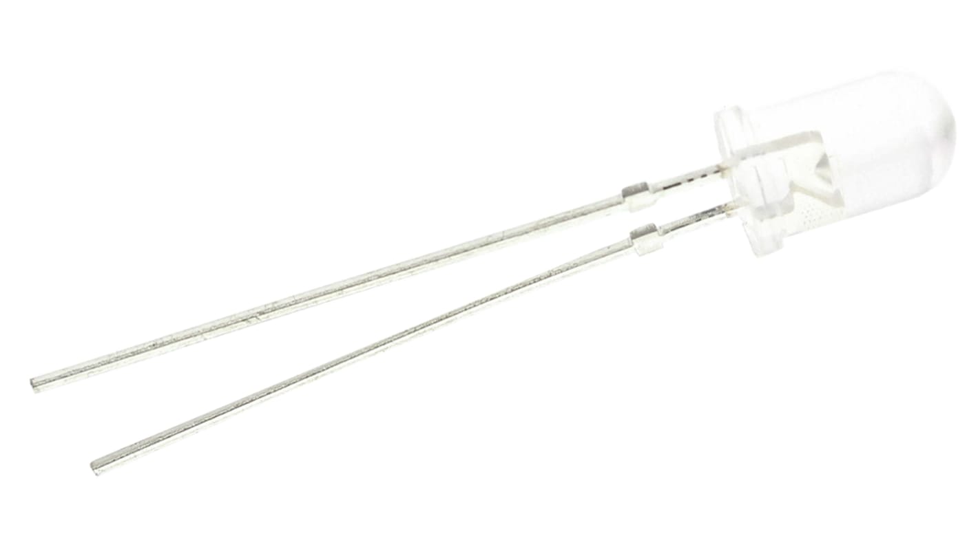 Vishay IR-Diode, 5 mm (T-1 3/4) 22mW, 875nm, 500mW/sr, 2-Pin, THT