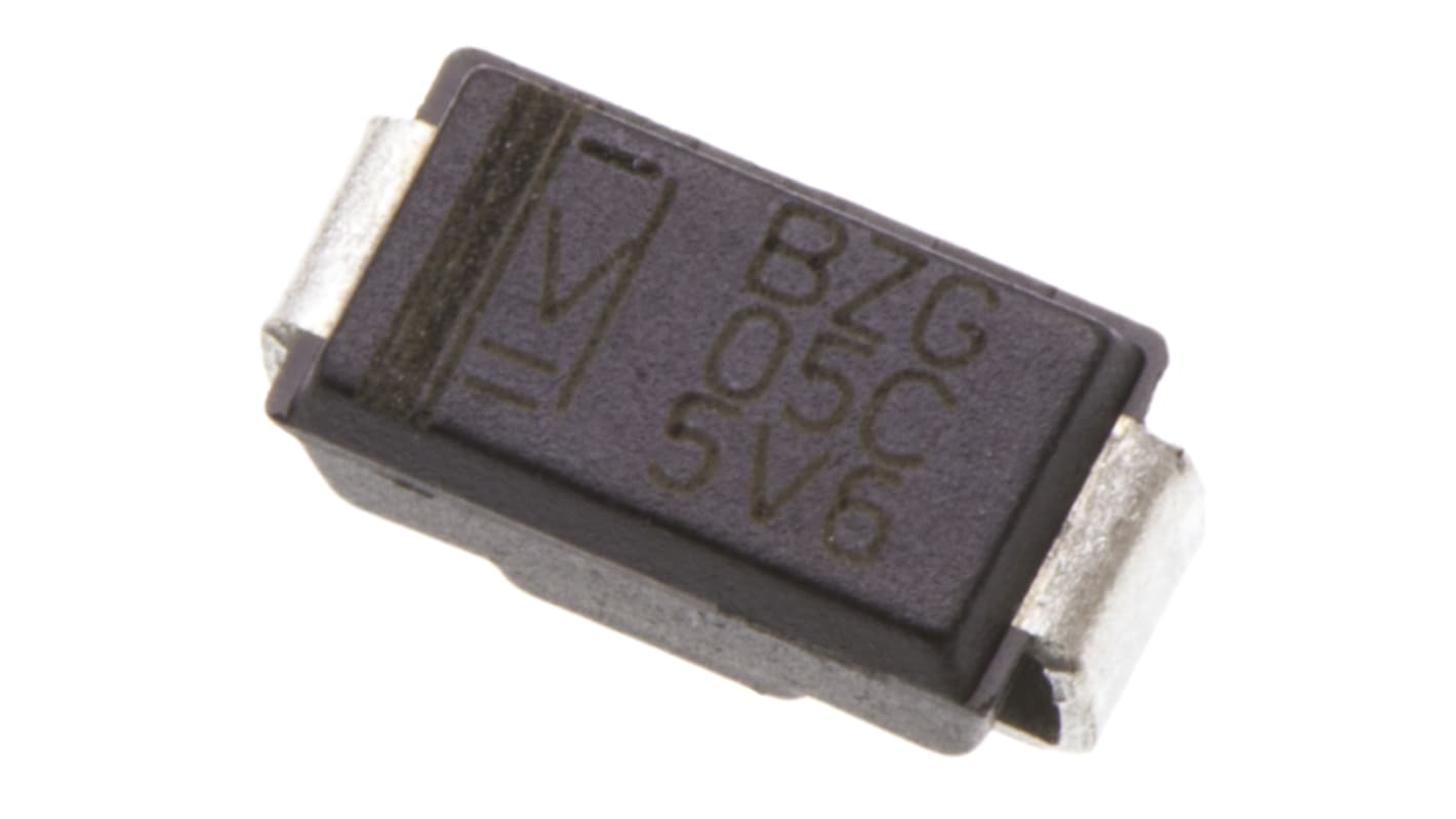 Vishay, 5.6V Zener Diode 7% 3 W SMT 2-Pin DO-214AC