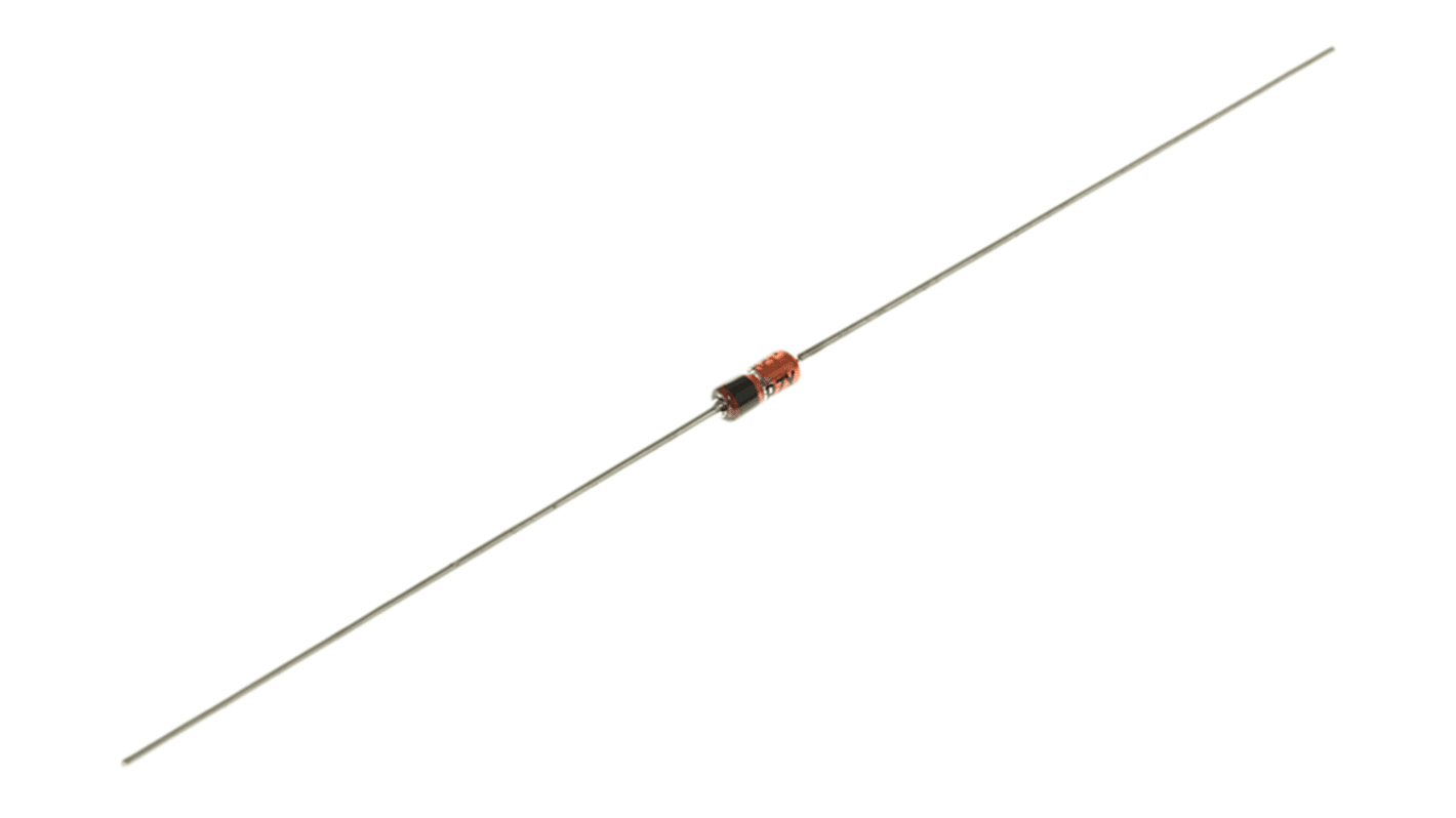 Diode Zener Vishay, 5.1V, Traversant, dissip. ≤ 500 mW DO-35