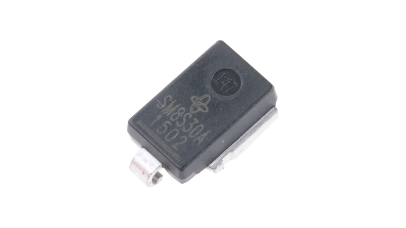 Vishay SM8S30AHE3_A/I, Uni-Directional TVS Diode, 6600W, 2-Pin DO-218AB