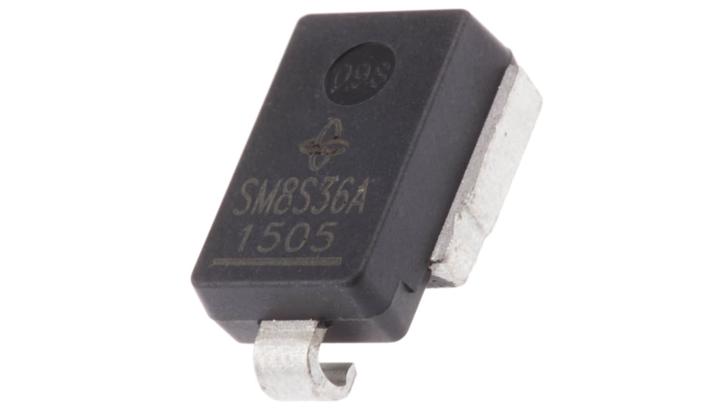 Vishay SM8S36AHE3_A/I, Uni-Directional TVS Diode, 6600W, 2-Pin DO-218AB