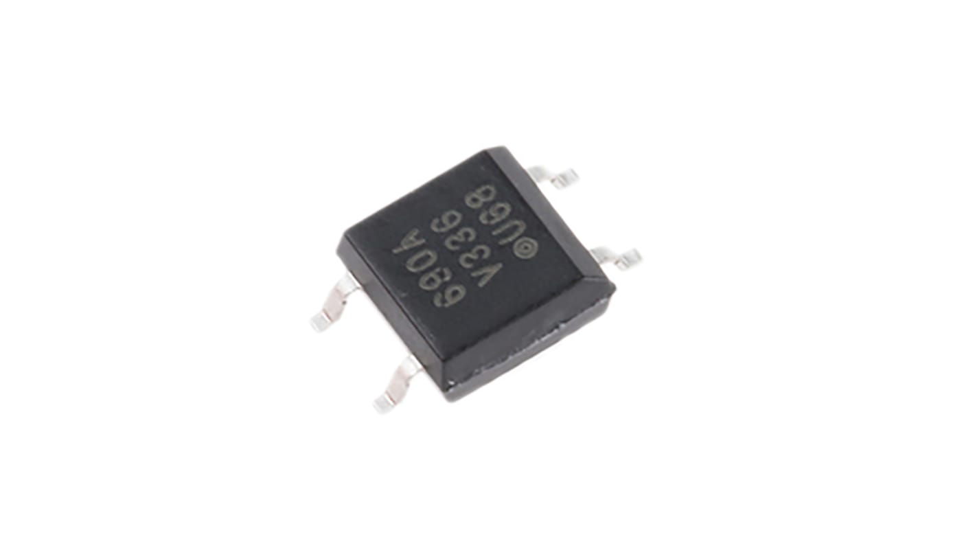 Vishay, SFH690ABT DC Input Transistor Output Optocoupler, Surface Mount, 4-Pin SOP