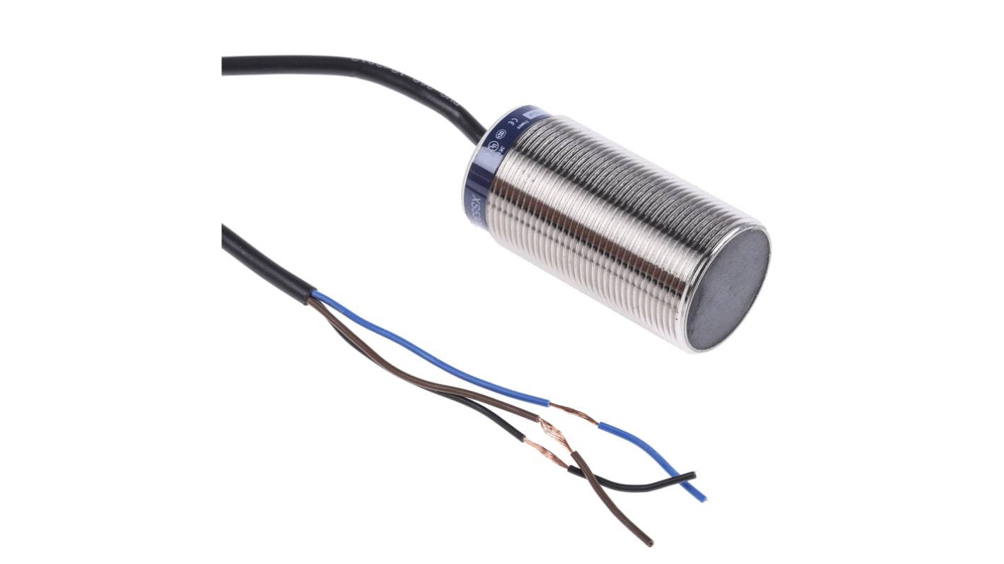 Rs-Online Sensore di prossimità Cilindro filettato Telemecanique Sensors M30 rilevamento 10 mm 12 → 48 V c.c