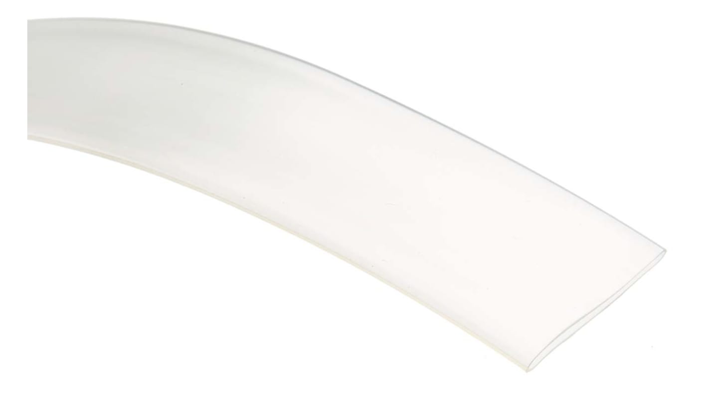 RS PRO Heat Shrink Tubing, Clear 18mm Sleeve Dia. x 3m Length 3:1 Ratio
