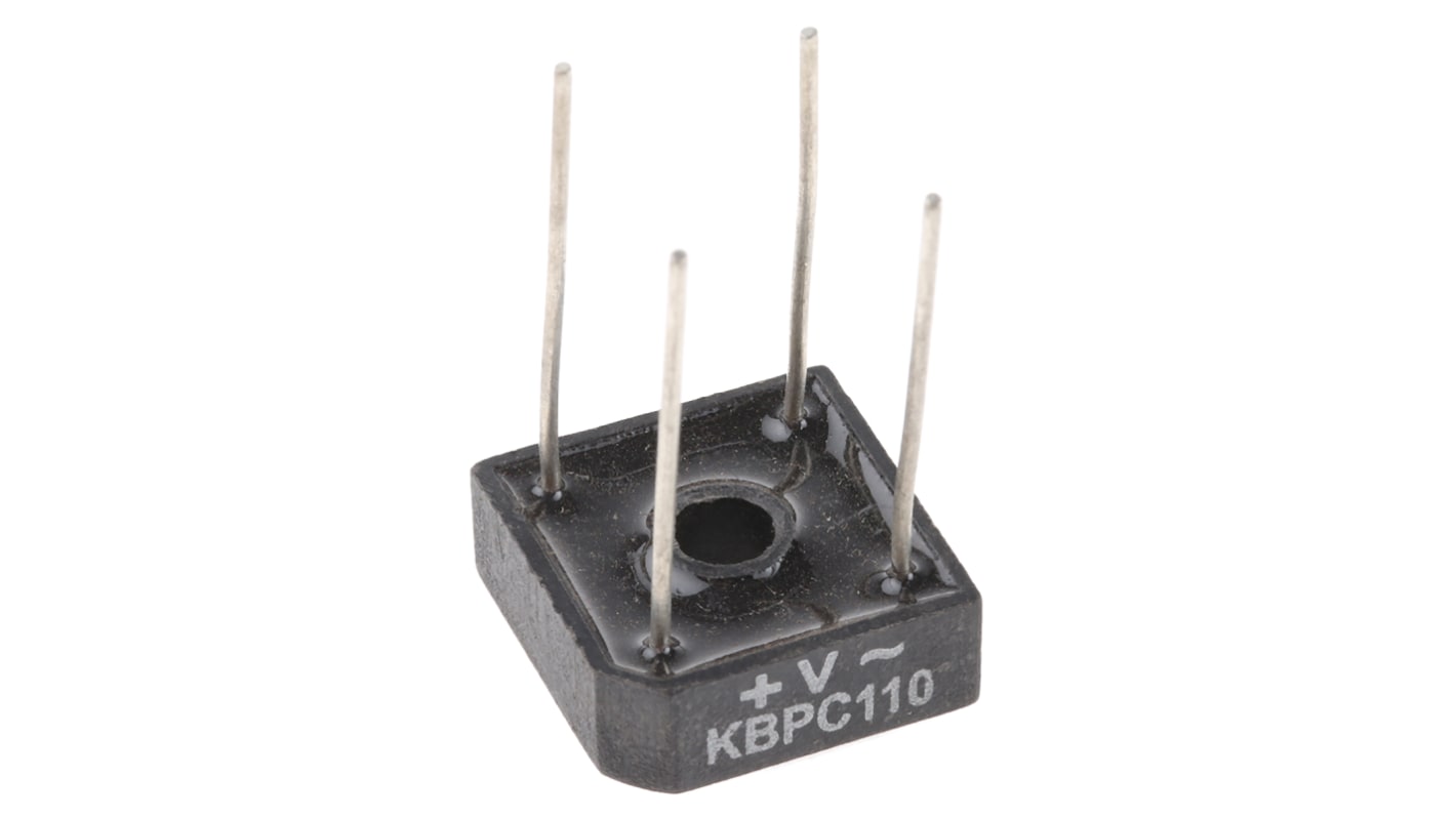 Vishay Bridge Rectifier, 3A, 1000V, 4-Pin