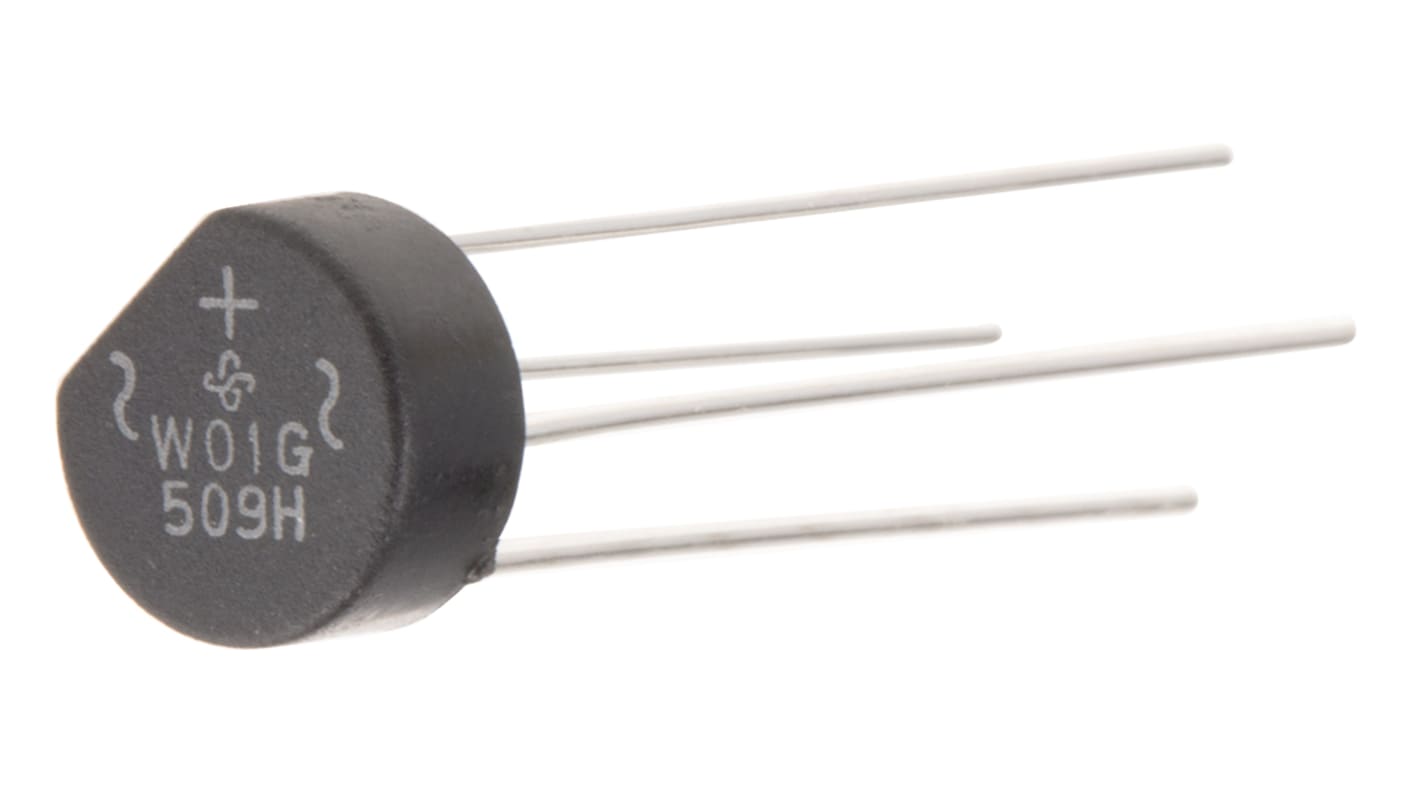 Vishay Bridge Rectifier, 1.5A, 100V, 4-Pin