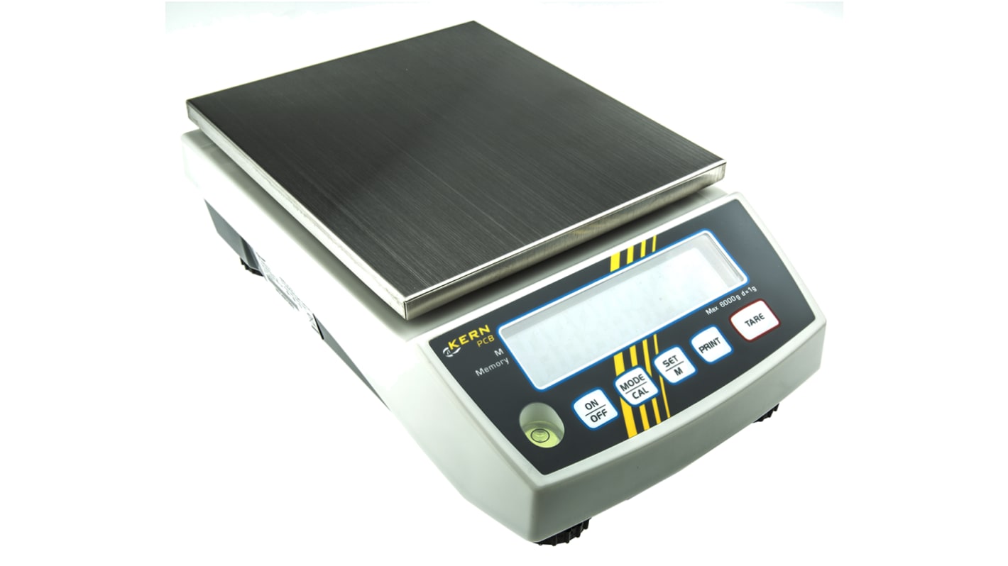 Balance Kern PCB 6000-0, max. 6kg, résolution 1 g, Etalonné RS