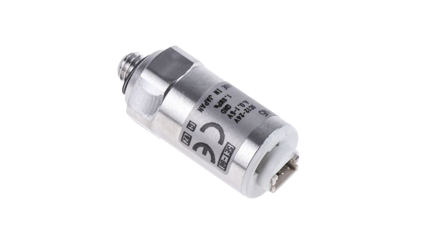 SMC Drucksensor 12 → 24V dc, 0MPa bis 1 MPa, IP40