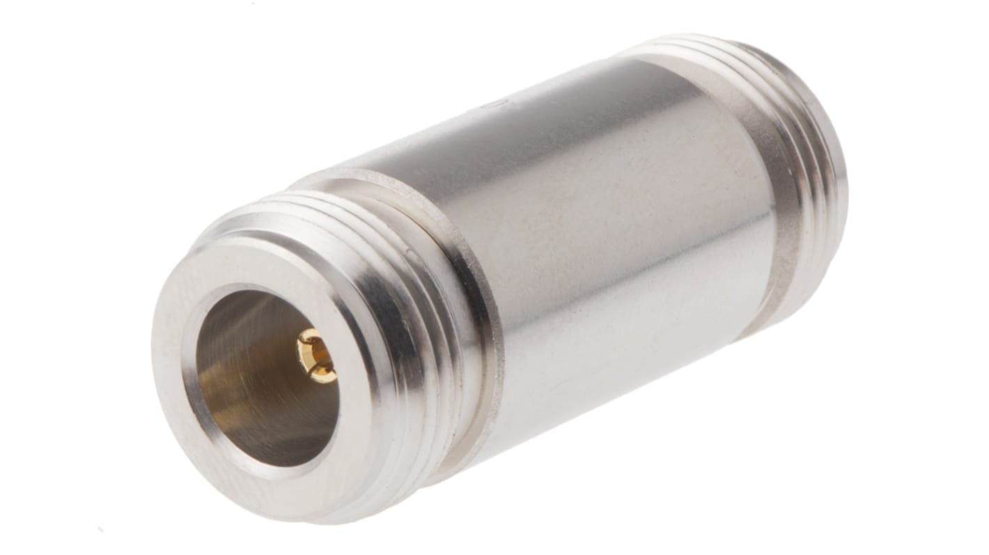 Connecteur RF Amphenol RF N Femelle vers N Femelle, Droit, 50Ω 6GHz