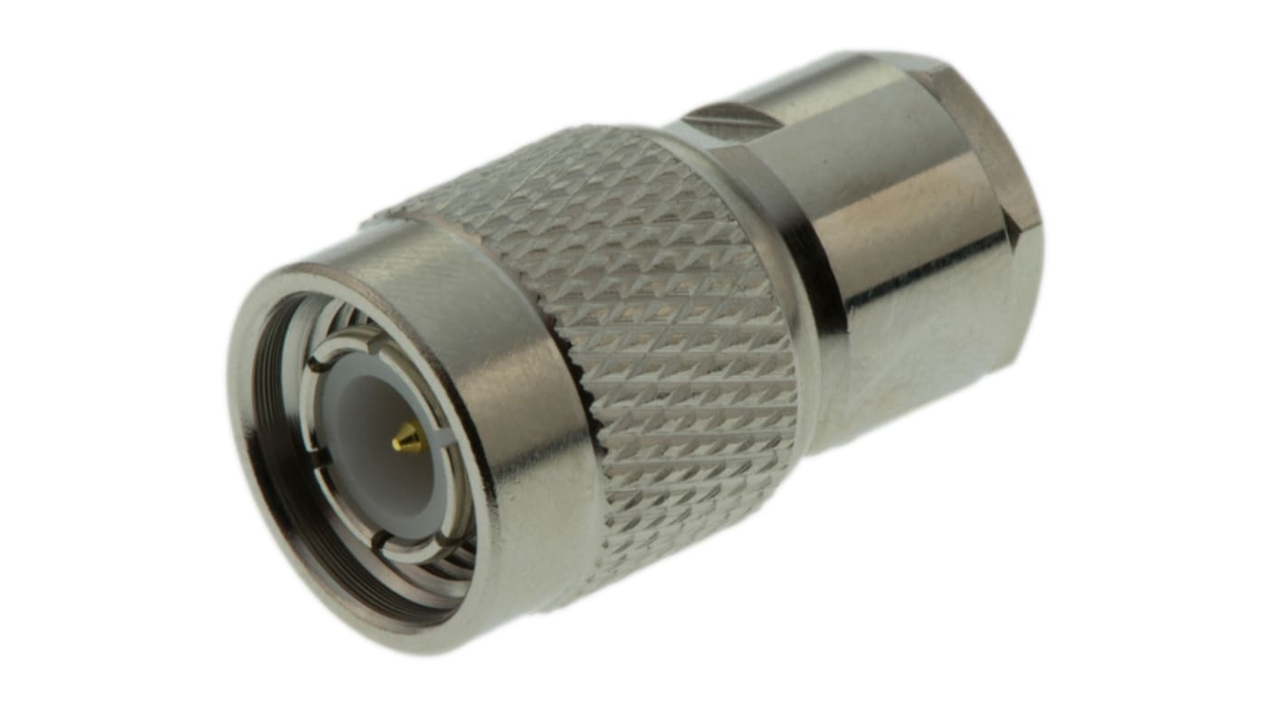 Connettore coassiale Ad angolo diritto Amphenol RF, Maschio, 50Ω, Montaggio su cavo