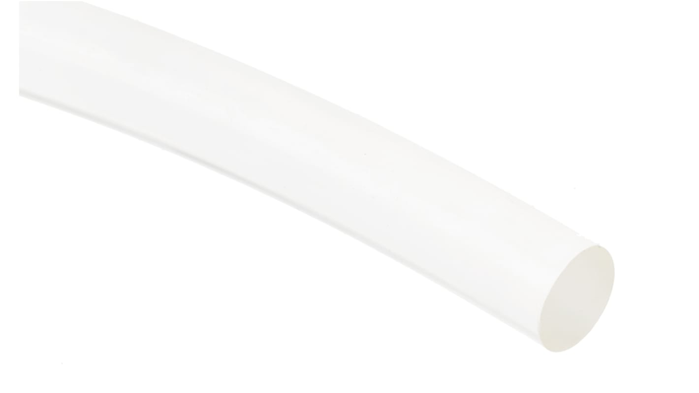 RS PRO 30m 4mm diameter Clear Round Polyurethane Belt for use with 32mm minimum pulley diameter