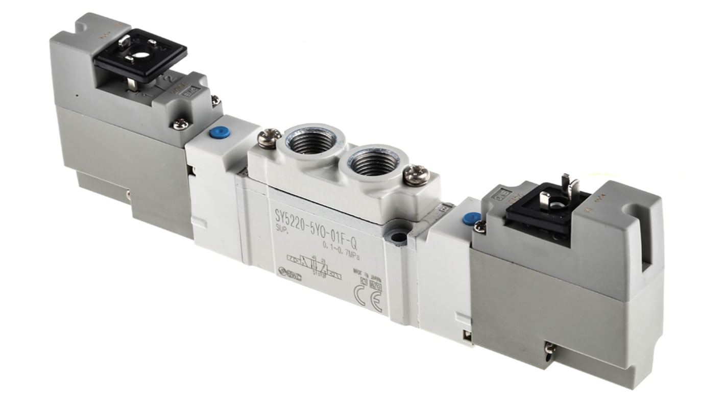 SMC エアソレノイドバルブ, SY5000シリーズ, ソレノイド SMC エアソレノイドバルブ, SY5000シリーズ, ソレノイド