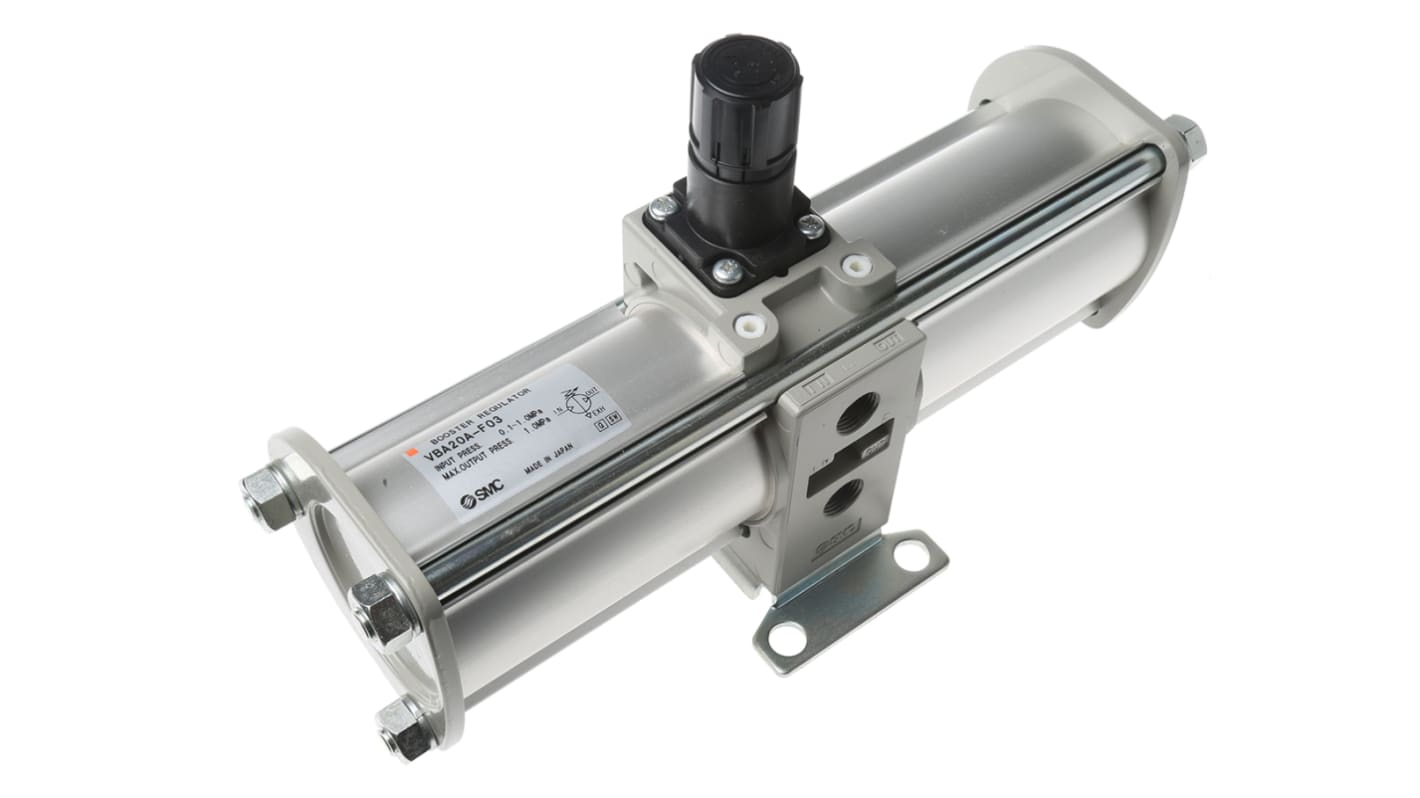 SMC G 3/8 Pneumatic Regulator -, 1MPa max. input