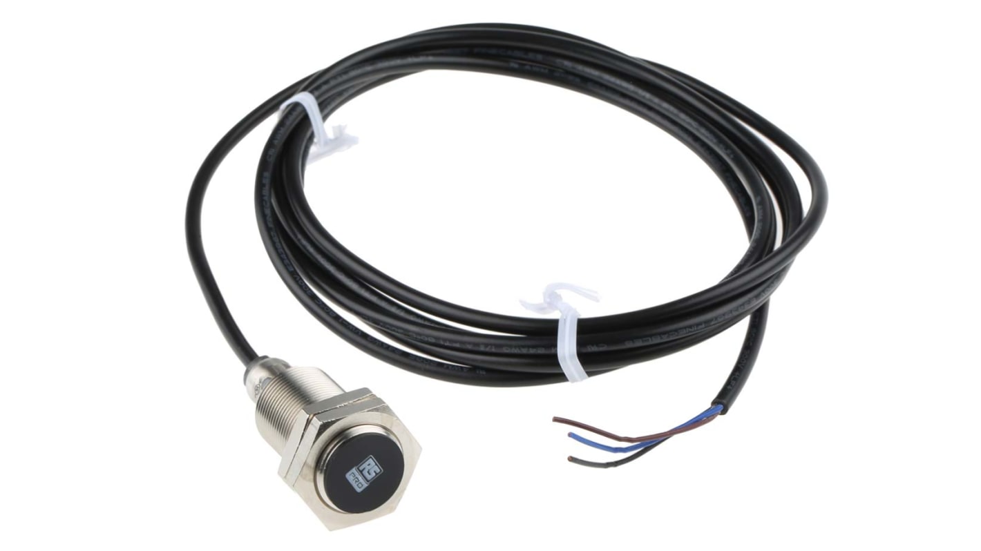 Rs-Online Sensore di prossimità Cilindro filettato RS PRO M18 rilevamento 5 mm 10 → 30 V c.c