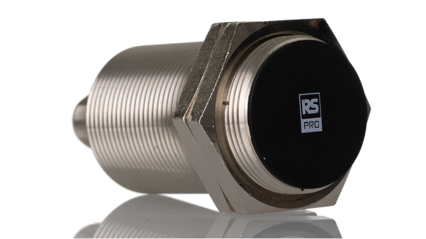 Rs-Online Sensore di prossimità Cilindro filettato RS PRO M30 rilevamento 10 mm 10 → 30 V c.c