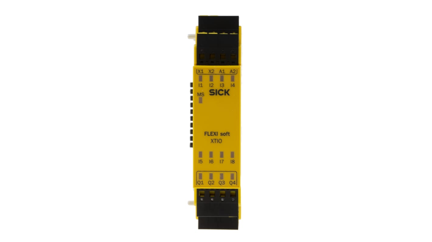 SICK Flexi Soft Series Input/Output Module, 8 Inputs, 4 Outputs, 24 V dc