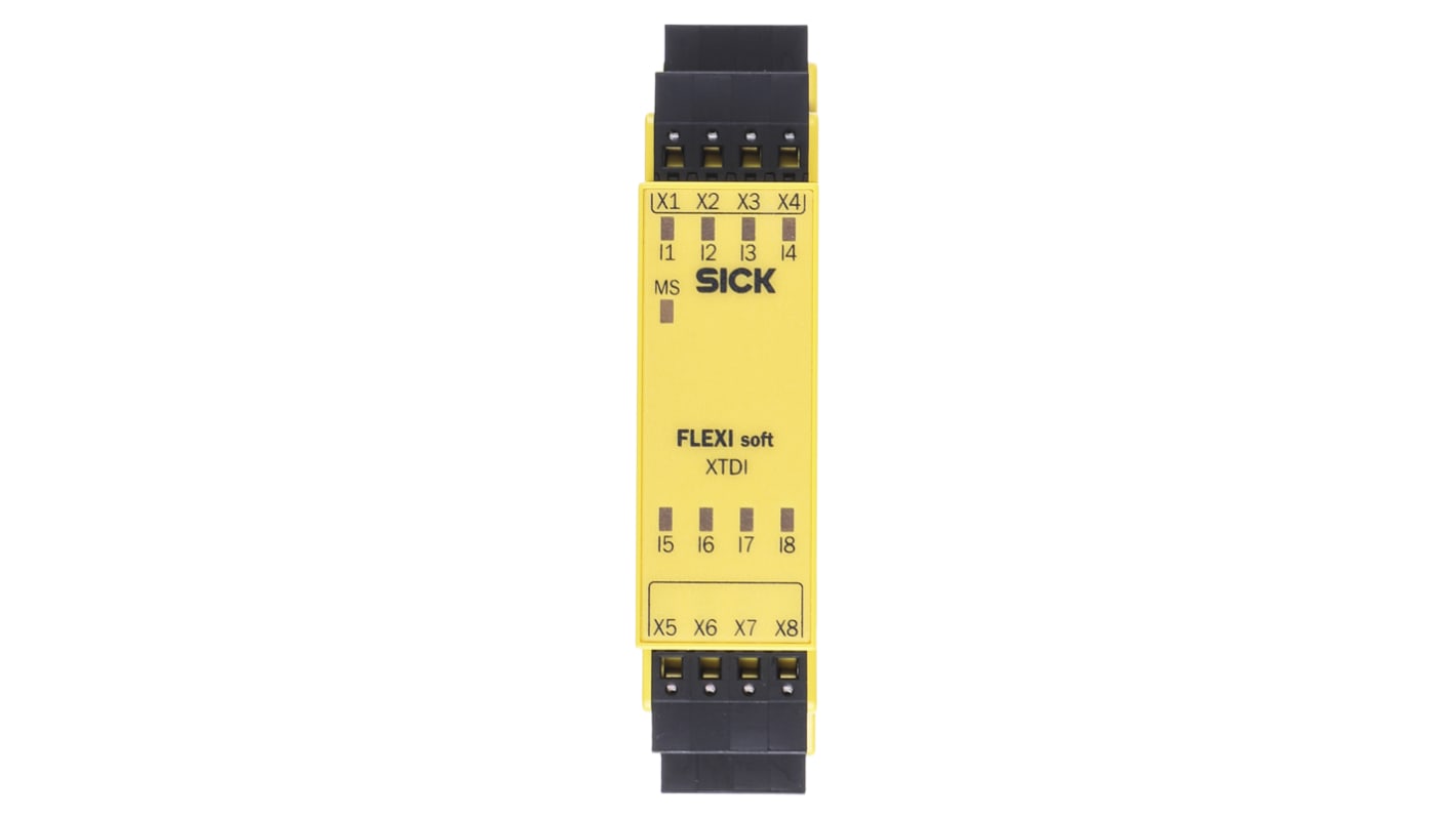 SICK Flexi Soft Series Input Module, 8 Inputs, , 0 Outputs, 24 V dc