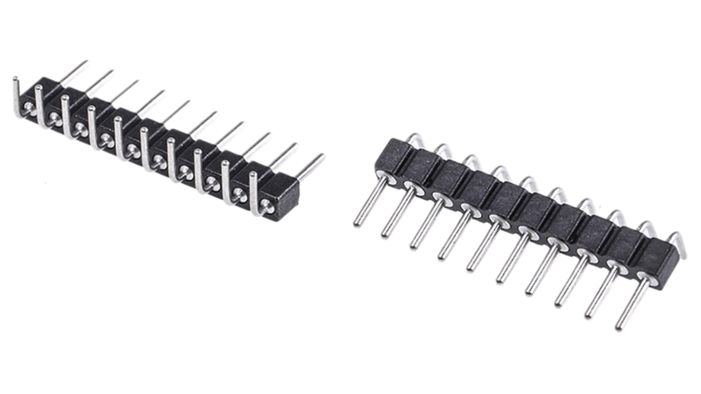 Złącze szpilkowe 10-pinowe raster: 2.54mm -rzędowe Preci-Dip Przewlekany Męski 3.0A 100.0 V , 150.0 V dc
