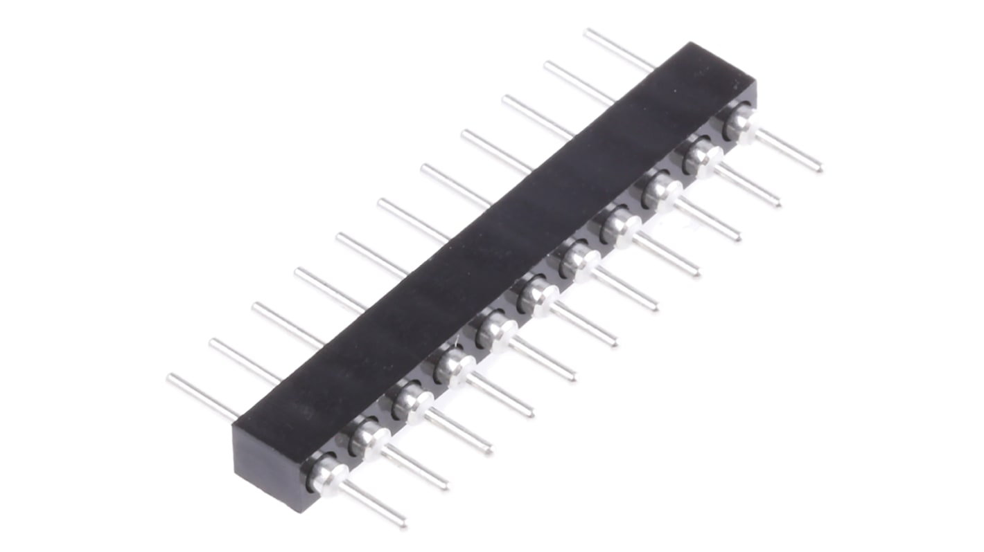 Złącze szpilkowe 11-pinowe raster: 2.0mm -rzędowe Preci-Dip Przewlekany Męski 3.0A 100.0 V , 150.0 V dc