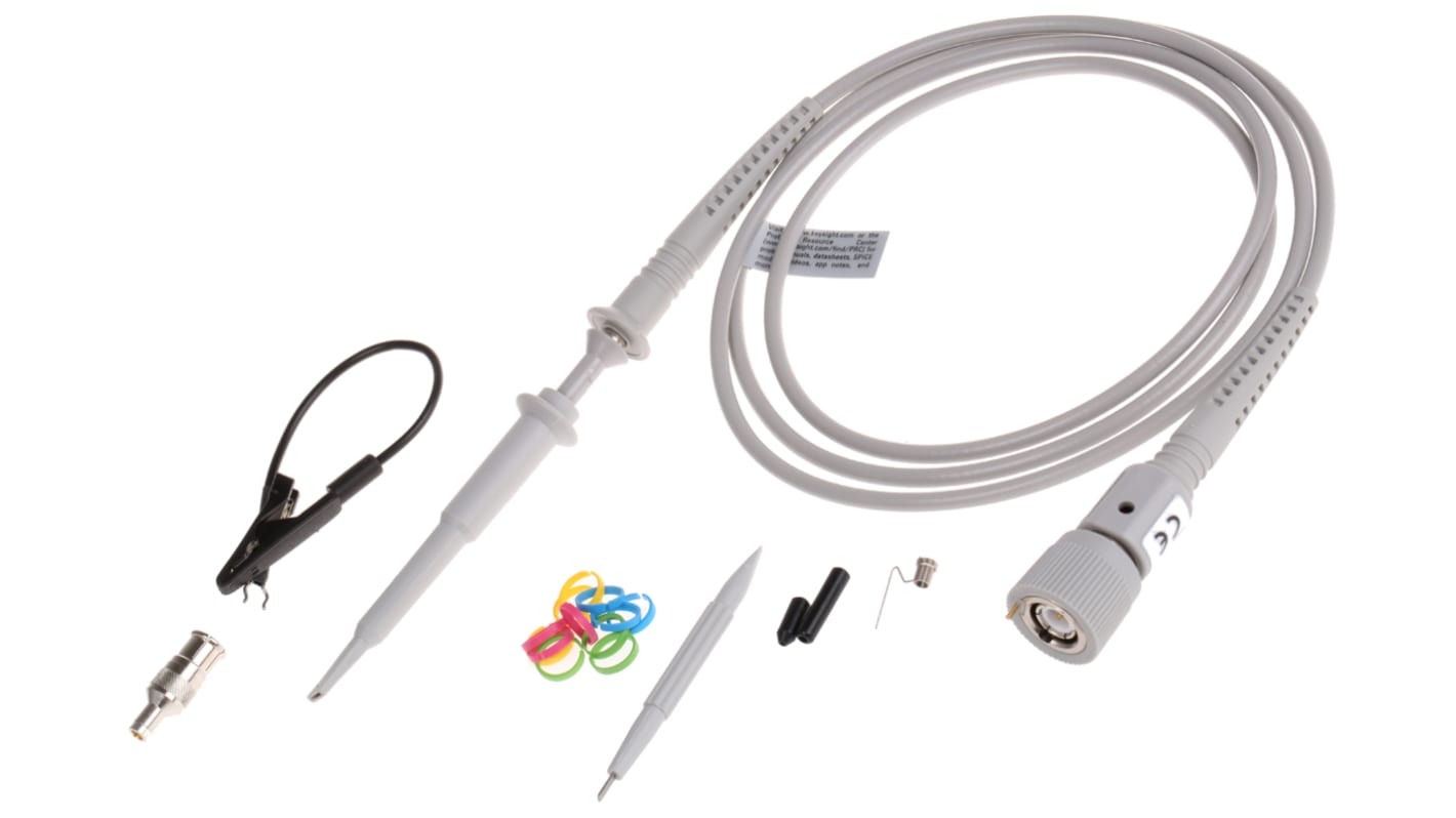 Keysight Technologies N2870A Series N2873A Oscilloscope Probe, Voltage Type, 500MHz, 1:10, BNC Connector