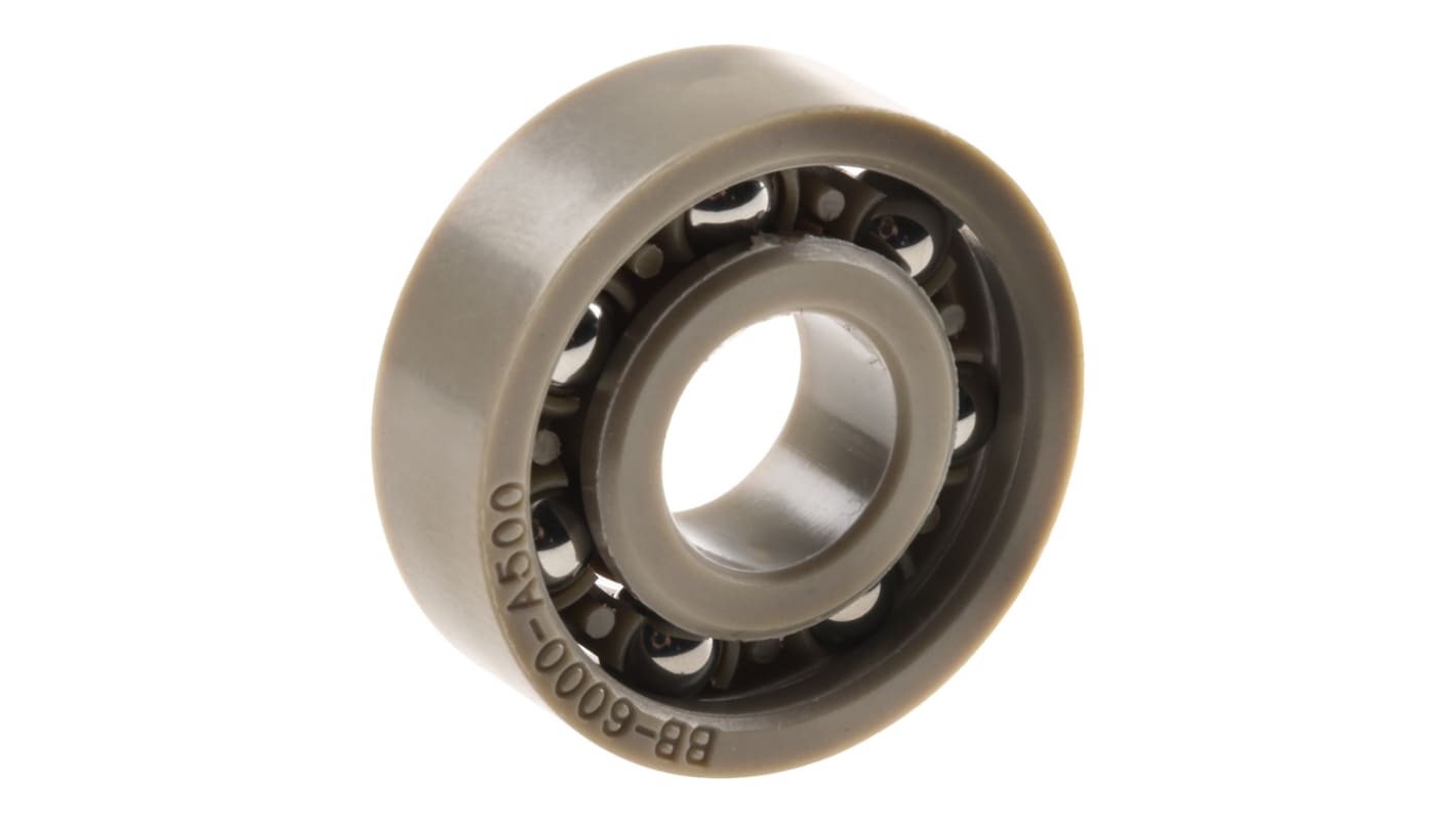 Igus BB-6000-A500-70-ES Single Row Deep Groove Ball Bearing- Open Type 10mm I.D, 26mm O.D