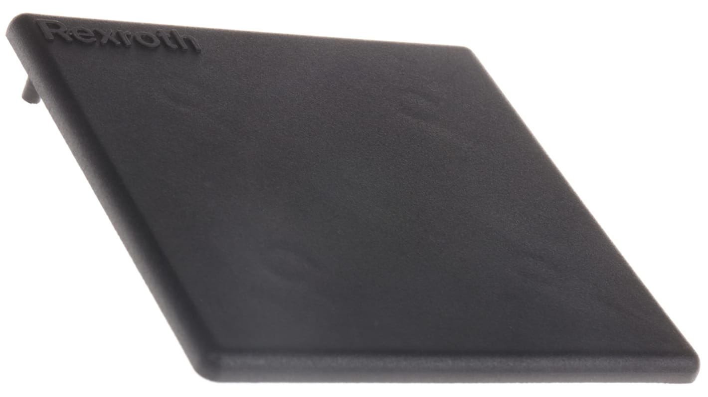 Bosch Rexroth Black Polypropylene End Cap, 80 mm Strut Profile, 10mm Groove