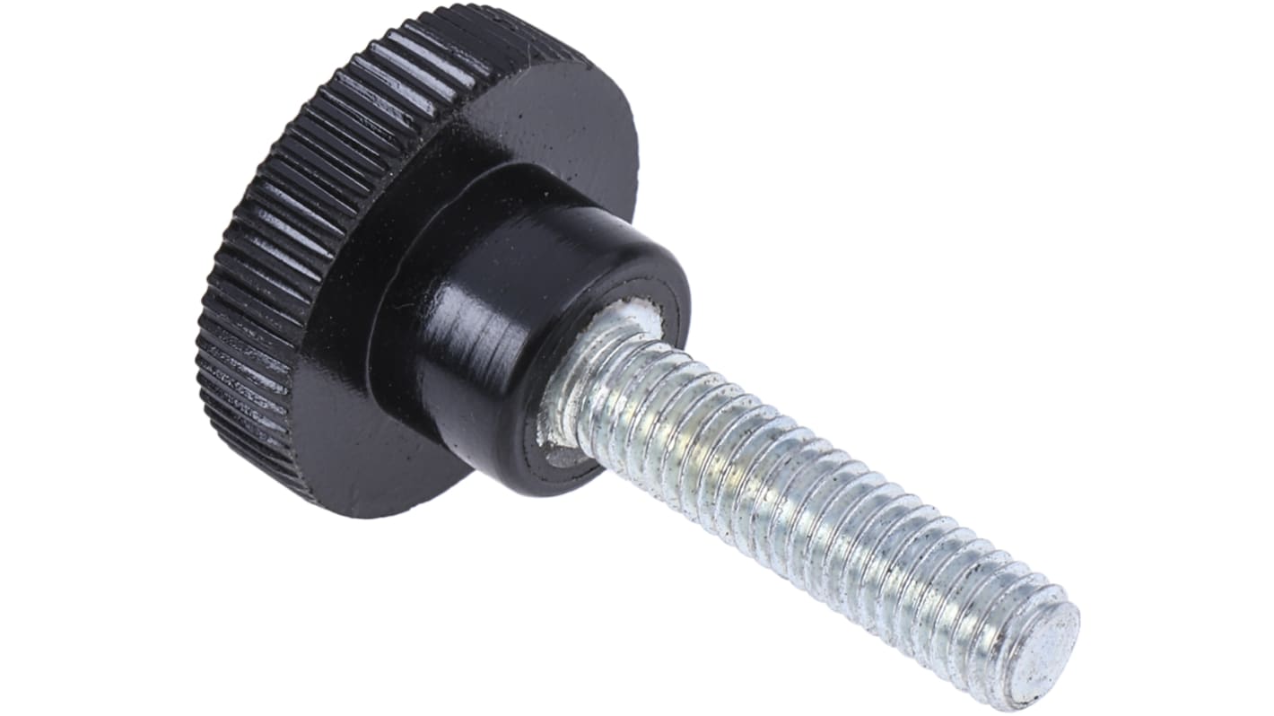 Manopola di serraggio zigrinata RS PRO, M5 x 20mm