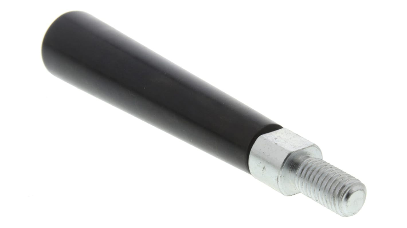RS PRO Zinc Plated Steel Tapered Handle, M12 x 23mm