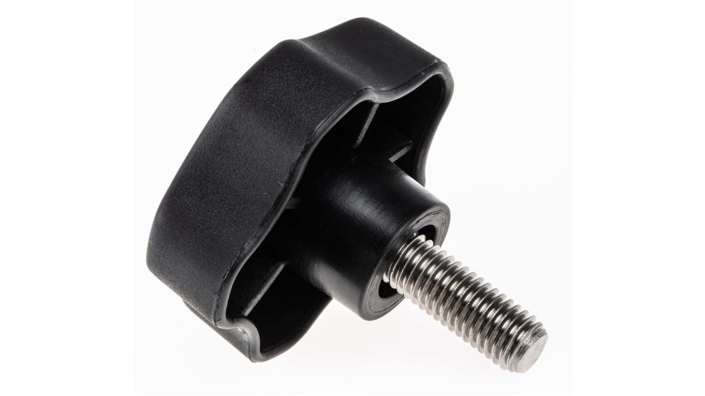 Manopola di serraggio Multi lobo RS PRO, M10 x 25mm