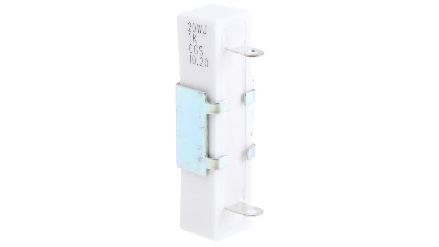 TE Connectivity シャーシ取り付け抵抗器,20W,1kΩ,±5%