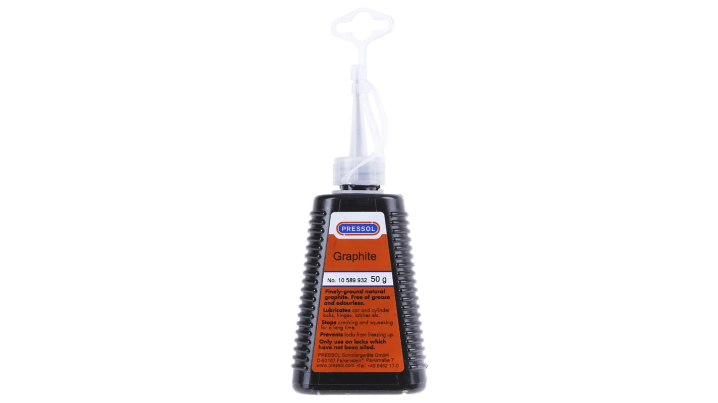 RS PRO Graphite Schmierstoff Graphit, Flasche 50 g