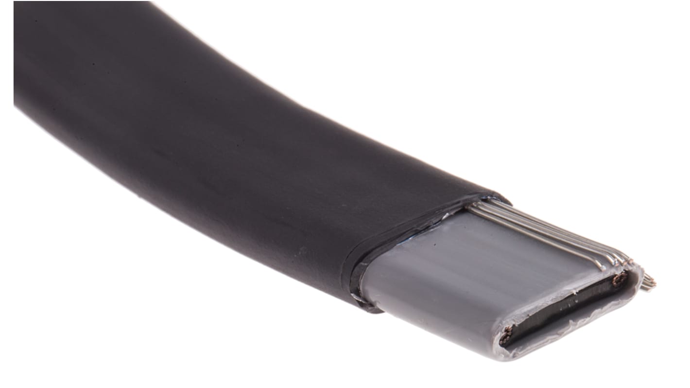 Kit cable calefactor RS PRO autorregulante, 20m, 30W/m, temp. Máximo de +80 °C (sin activar)