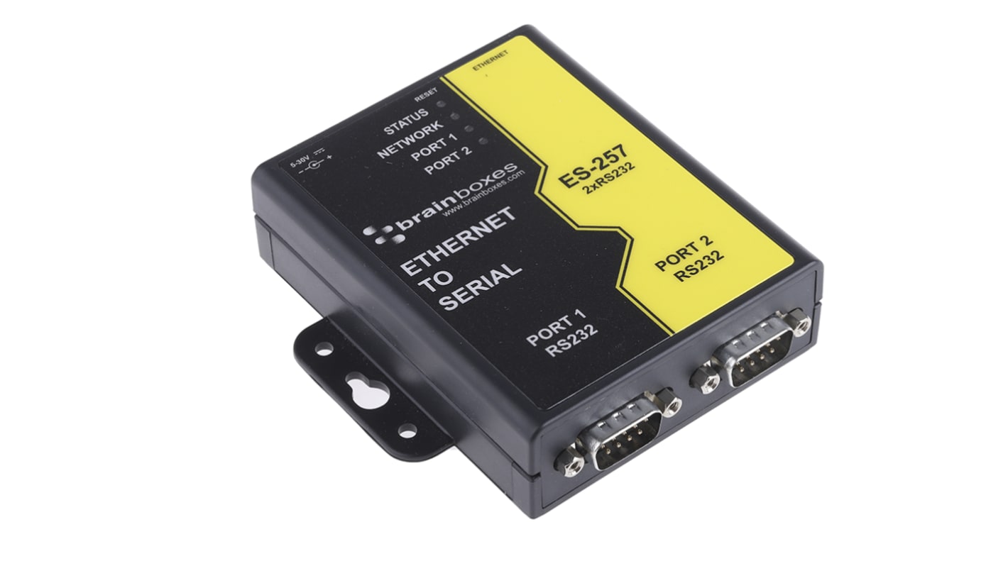 Brainboxes RS232 2口串口服务器