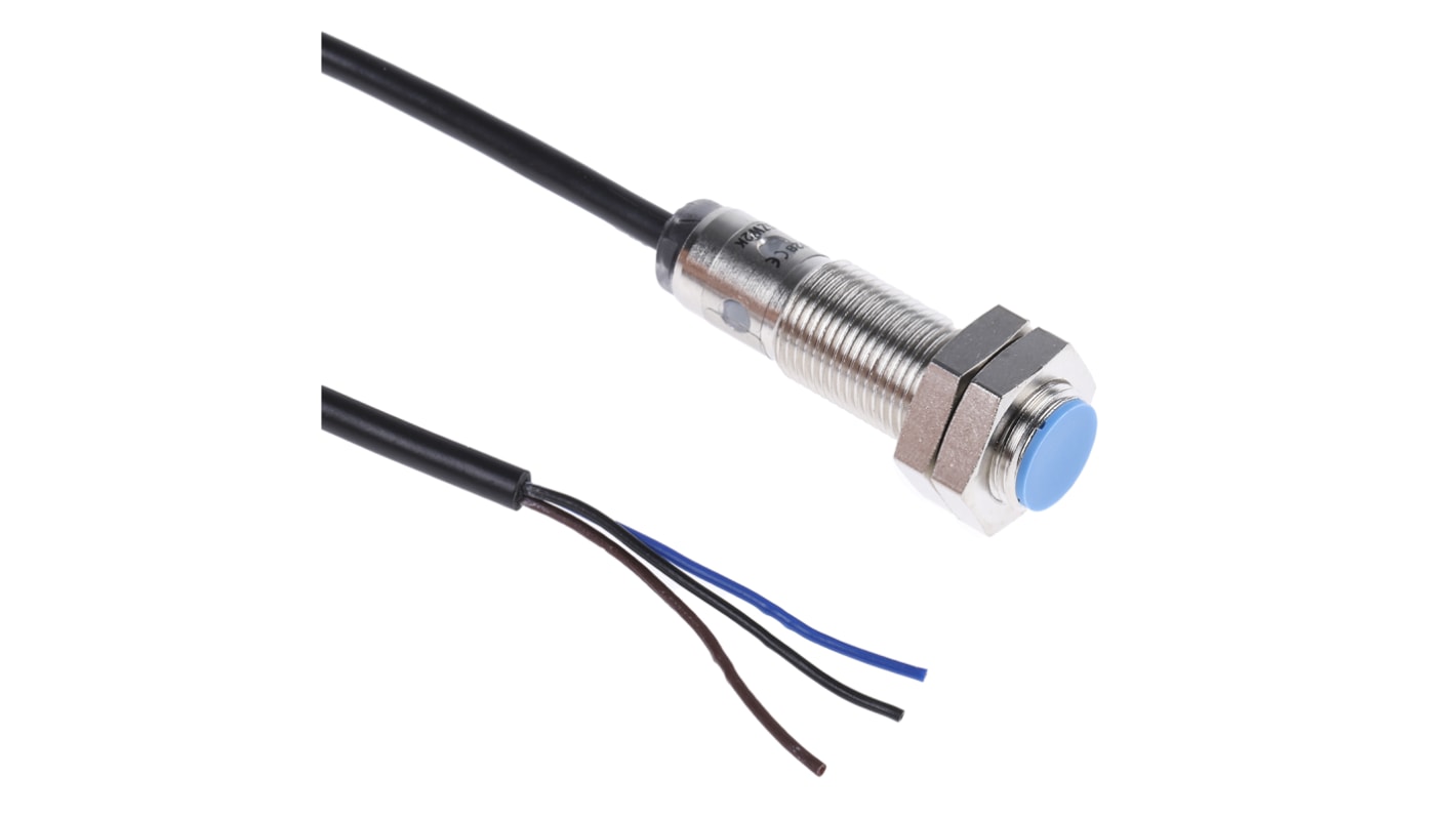 Rs-Online Sensore di prossimità Cilindro filettato SICK M12 rilevamento 4 mm 10 → 30 V c.c
