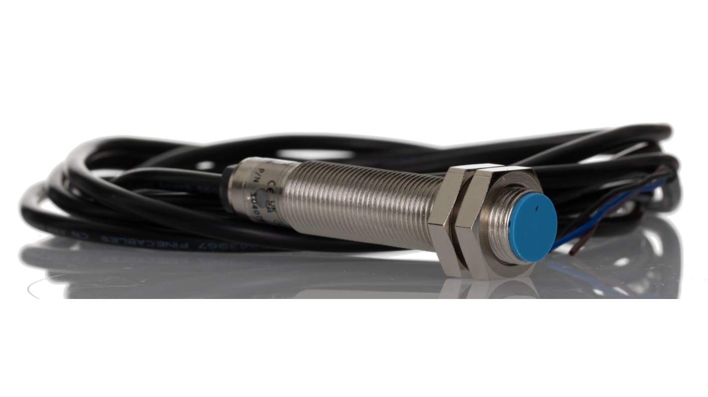 Rs-Online Sensore di prossimità Cilindro filettato SICK M12 rilevamento 4 mm 10 → 30 V c.c