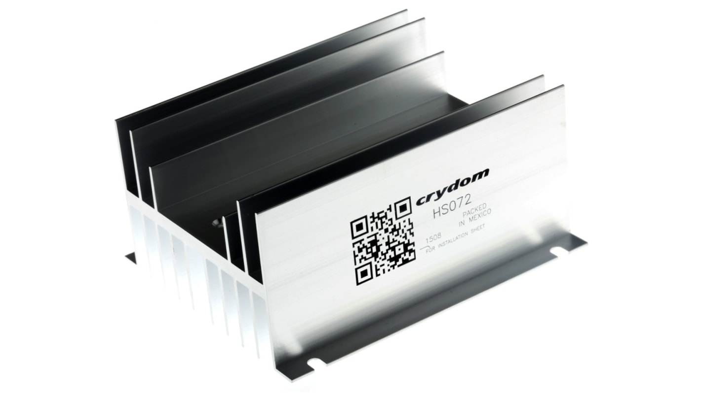 Sensata Crydom HS Series Panel Mount Relay Heatsink for Use with 1-2 Single/Dual Solid State Relays
