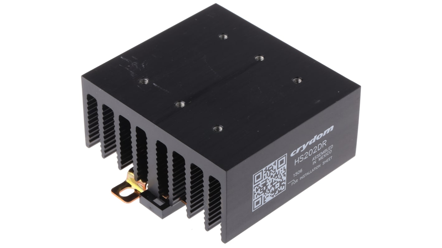 Sensata Crydom HS202DR Series DIN Rail Relay Heatsink