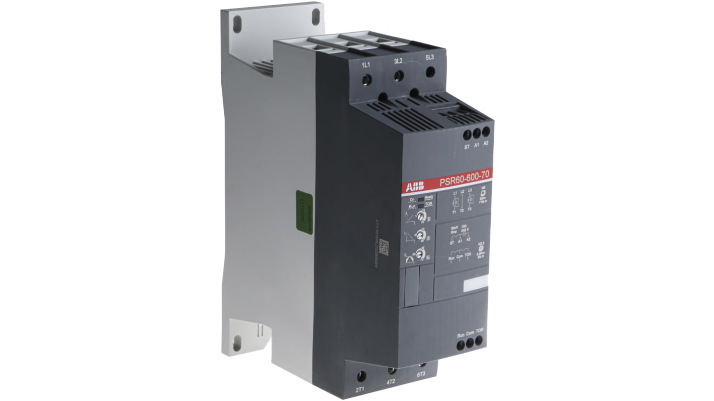 ABB PSR Sanftstarter 3-phasig 30 KW, 600 V ac / 60 A