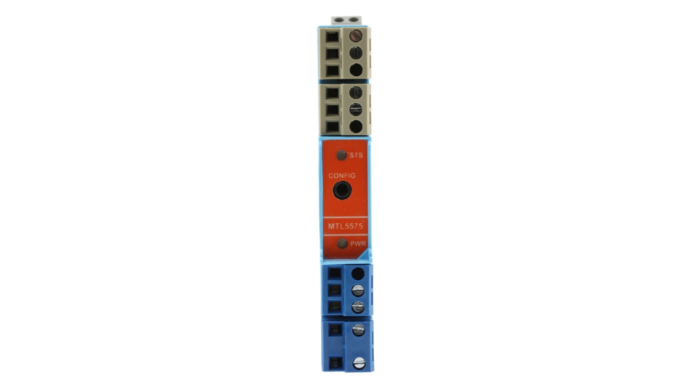 Eaton 1 Channel Zener Barrier, Temperature Converter, RTD, Thermocouple Input, Current, Relay Output, ATEX