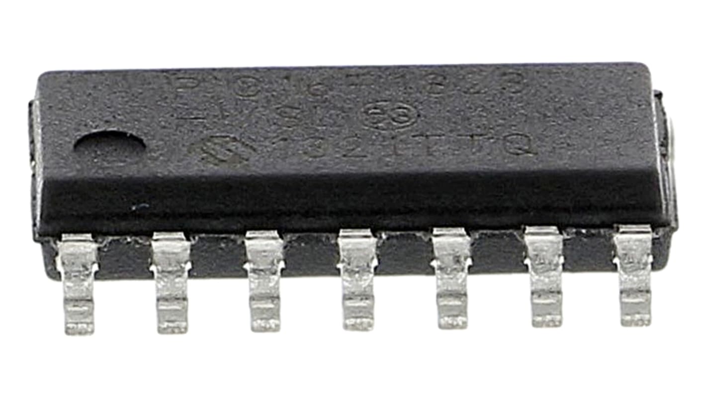 Microchip PIC16F1823-I/SL, 8bit PIC Microcontroller, PIC16F, 32MHz, 256 B, 2K x 14 words Flash, 14-Pin SOIC