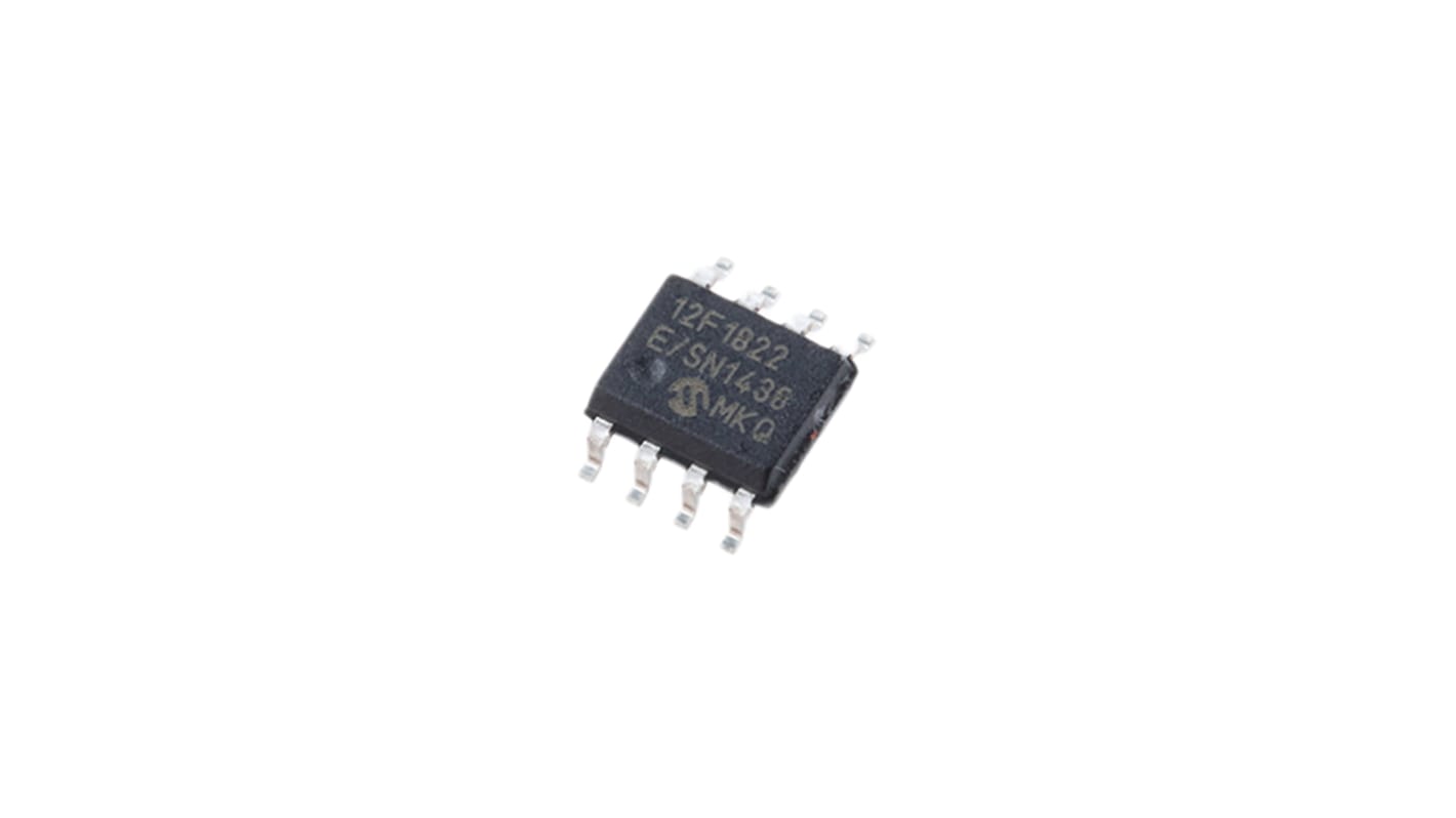 Microchipマイコン, PIC, 32MHz, 2K, フラッシュ, 8-Pin SOIC