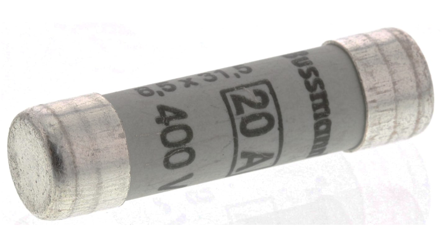 Eaton Bussmann Series 20A Cartridge Fuse, 8 x 32mm