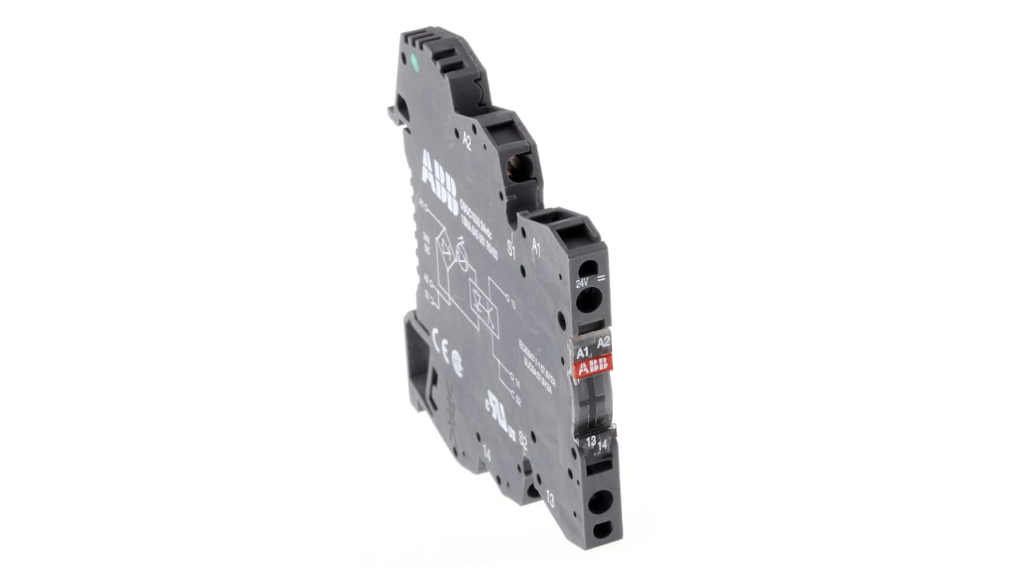 ABB ソリッドステートリレー DINレール, 1SNA645051R0400 OBOC2000-24VDC